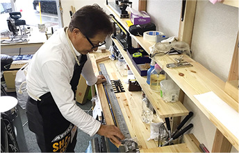 シャフトフィッティング